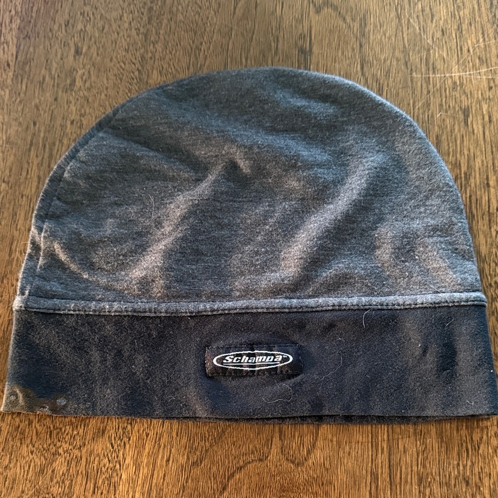 Gray and Black Helmet Liner Adult size Schampa brand Retail $20